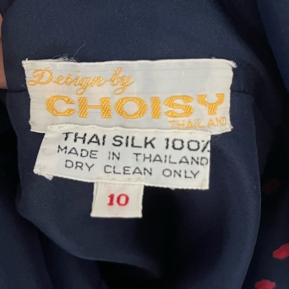 Vintage Tal Saunders Ritz Carlton Dress, Evening Coat, 100% Silk, 60’s - Picture 3 of 11